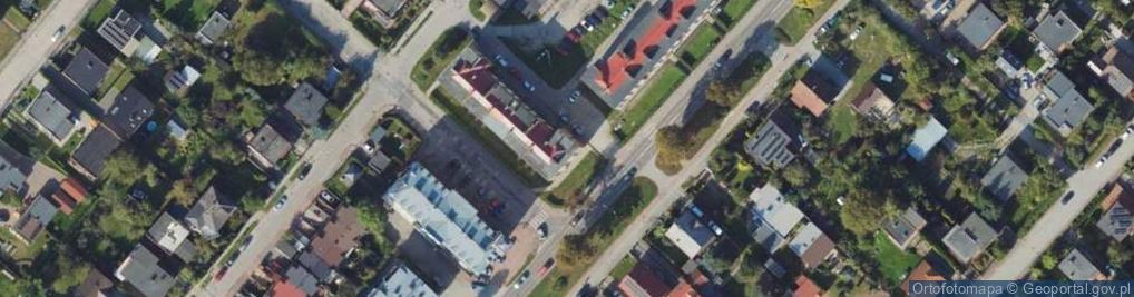 Zdjęcie satelitarne Wojciech Luliński Service Ford-World