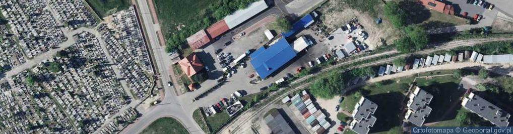 Zdjęcie satelitarne Wojciech Piątek Auto Części Lider