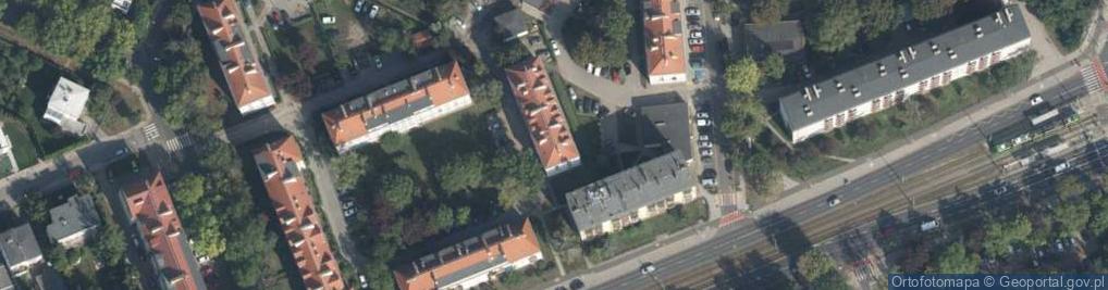 Zdjęcie satelitarne Wojciech Skrzypczak Auto-Komplex