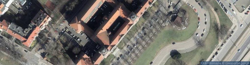 Zdjęcie satelitarne Wojewódzki Inspektorat Jakości Handlowej Artykułów Rolno Spożywczych w Szczecinie
