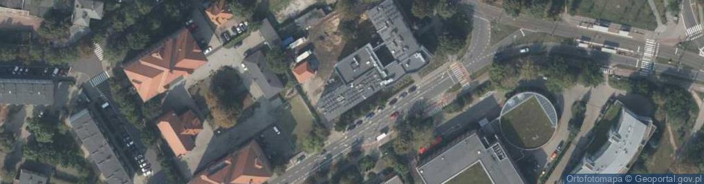 Zdjęcie satelitarne Wojewódzki Inspektorat Jakości Handlowej Artykułów Rolno Spożywczych