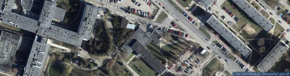 Zdjęcie satelitarne Wojewódzki Szpital Specjalistyczny im Marii Skłodowskiej Curie w Zgierzu