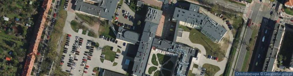 Zdjęcie satelitarne Wojewódzki Zespół Specjalist Chorób Płuc i Gruźlicy im E J Zeylandów