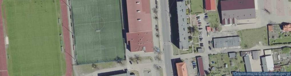 Zdjęcie satelitarne Wojskowy Klub Sportowy Sobieski w Żaganiu