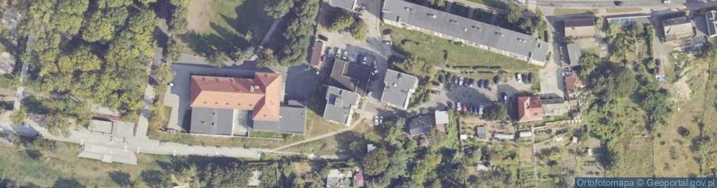 Zdjęcie satelitarne Wojskowy Oddział PTTK przy Klubie Garnizonowym w Krośnie Odrzańskim