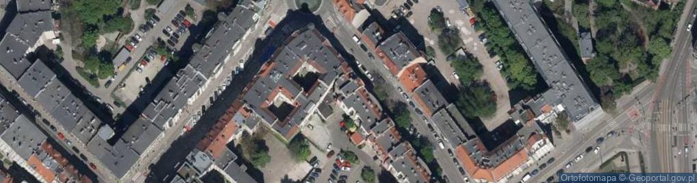 Zdjęcie satelitarne Wołkowski i., Wrocław