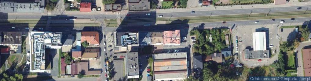 Zdjęcie satelitarne Wolumetria twarzy Kraków