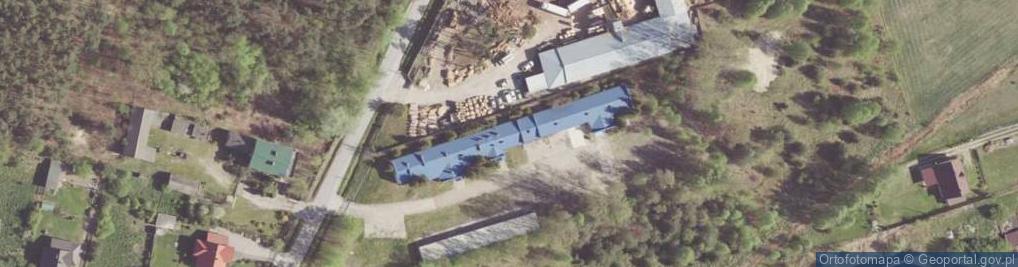 Zdjęcie satelitarne Woodhouse Zakład Produkcyjno - Usługowy