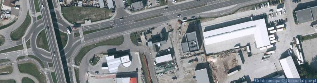 Zdjęcie satelitarne Woś Piotr Firma Produkcyjno-Usługowo -Handlowa, Wspólnik Spółki Cywilnej Firma Usługowo-Handlowa ''''Woś i Spółka