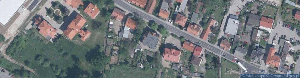 Zdjęcie satelitarne Wozczyk K., Kąty Wrocławskie