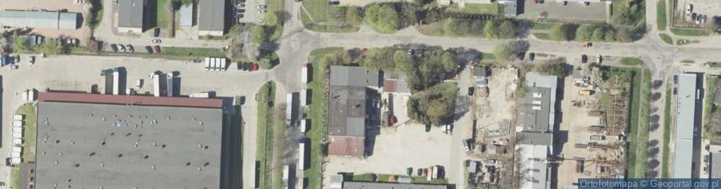 Zdjęcie satelitarne Wróbel Dariusz Centrum Dystrybucji Cukierniczej