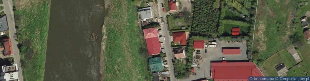 Zdjęcie satelitarne Wróbel Kazimierz Przedsiębiorstwo Produkcji Różnej Handlu i Usług Kazimierz Wróbel