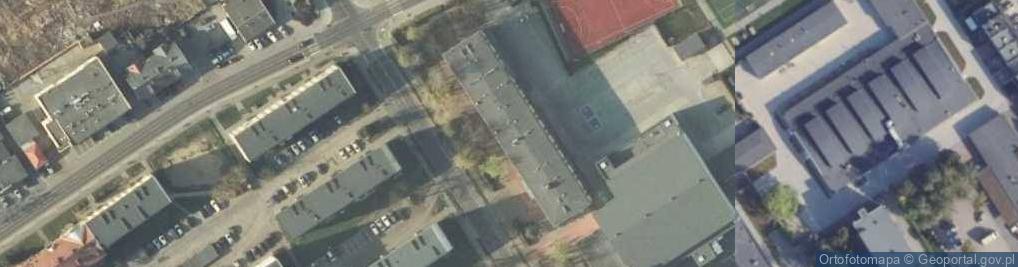 Zdjęcie satelitarne Wrzesiński Uniwersytet Trzeciego Wieku