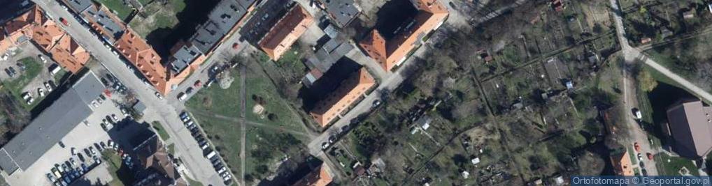 Zdjęcie satelitarne Wrzosek z.Pośred.Ubezp., Wałbrzych