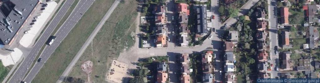 Zdjęcie satelitarne Wrzosel