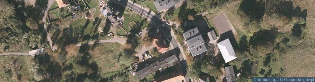 Zdjęcie satelitarne Wsólnota Mieszkaniowa przy ul.Grunwaldzkiej nr 73 w Głuszycy