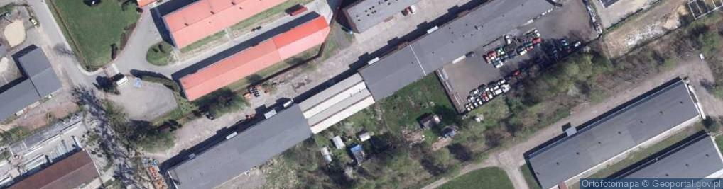Zdjęcie satelitarne WSPHU Auto-Złom, kasacja pojazdów, sprzedaż części z demontażu