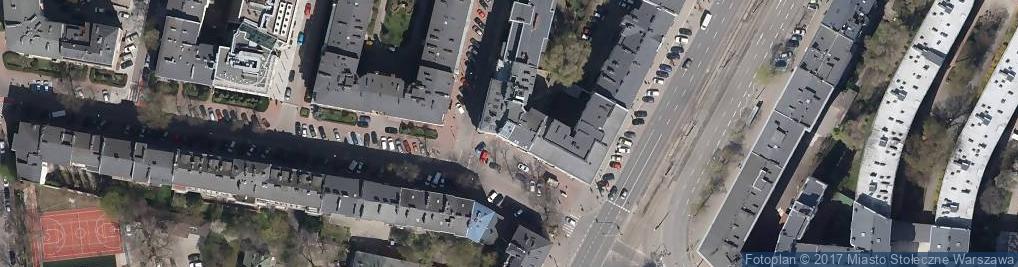 Zdjęcie satelitarne Wspólmota Mieszkaniowa Nieruchomości nr 2A przy ul.Słupeckiej