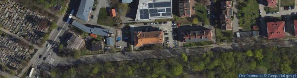 Zdjęcie satelitarne Wspóln.Mieszkaniowa Nieruch.przy ul.ST.Kard.Wyszyńskiego 27 w Tczewie