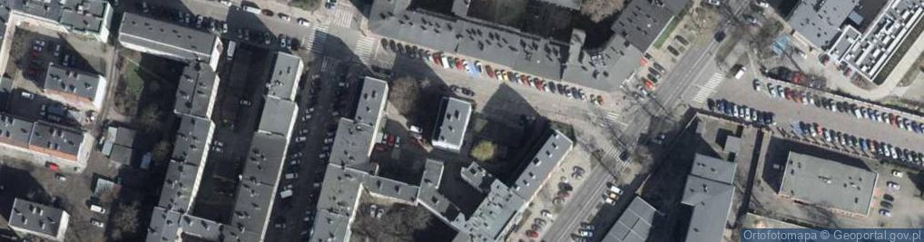 Zdjęcie satelitarne Wspólnota Arkońska 42 w Szczecinie