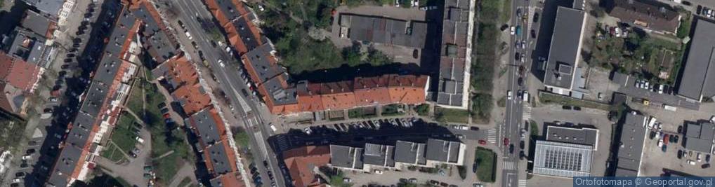 Zdjęcie satelitarne Wspólnota Mieszkańców ul.Czachowskiego 5 w Zgorzelcu