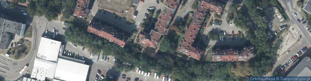 Zdjęcie satelitarne Wspólnota Mieszkaniowa 0040 71-790 Szczecin ul.Feniksa 5