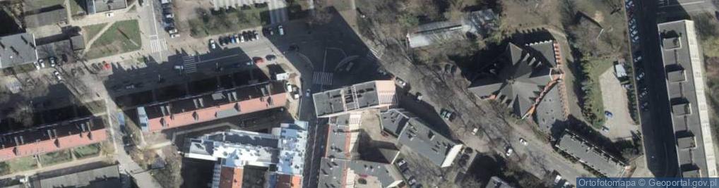 Zdjęcie satelitarne Wspólnota Mieszkaniowa 0175 przy ul.Rayskiego 1