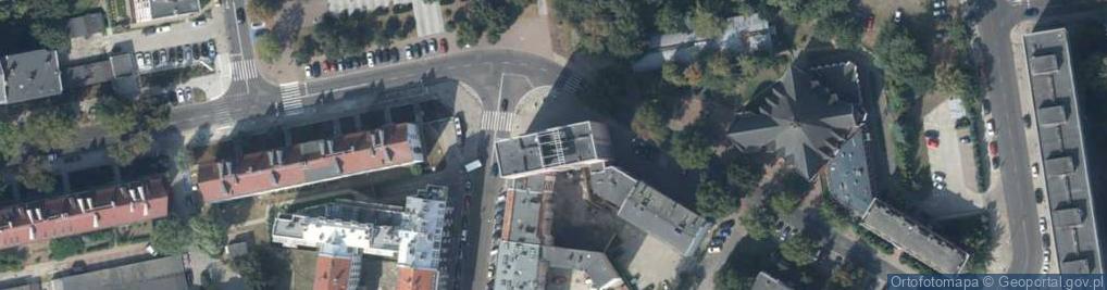 Zdjęcie satelitarne Wspólnota Mieszkaniowa 2053 ul.Stołczyńska 127 w Szczecinie