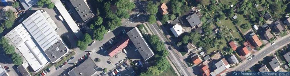 Zdjęcie satelitarne Wspólnota Mieszkaniowa 5011 przy ul.1 Maja 6 w Bobolicach