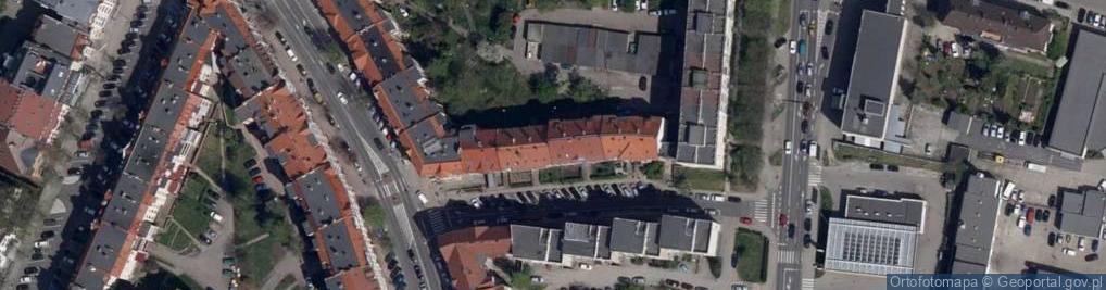 Zdjęcie satelitarne Wspólnota Mieszkaniowa 57D w Żarskiej Wsi
