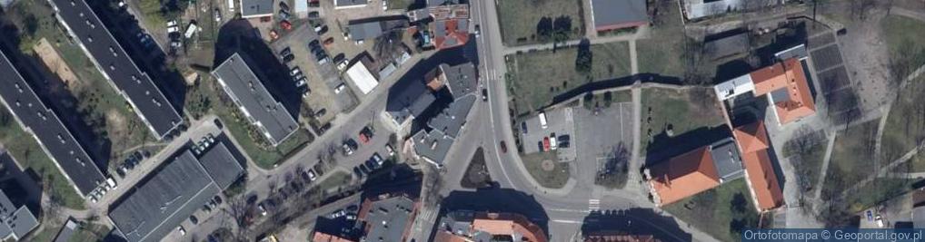 Zdjęcie satelitarne Wspólnota Mieszkaniowa 66-100 Sulechów Plac Biskupa Wilhelma Pluty nr 1
