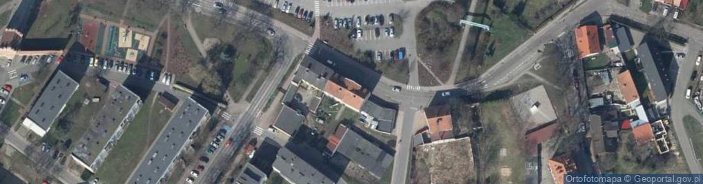Zdjęcie satelitarne Wspólnota Mieszkaniowa 72-100 Goleniów ul.Puszkina 10