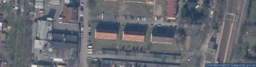 Zdjęcie satelitarne Wspólnota Mieszkaniowa 72-123 Kliniska Wielkie ul.Osiedlowa 3A i 3B