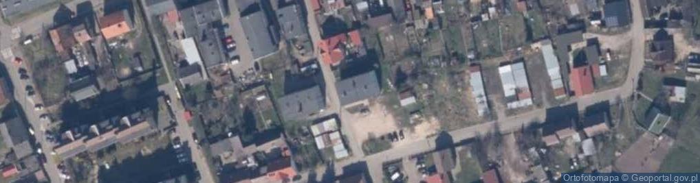 Zdjęcie satelitarne Wspólnota Mieszkaniowa 74-110 Banie ul.Ciasna 7