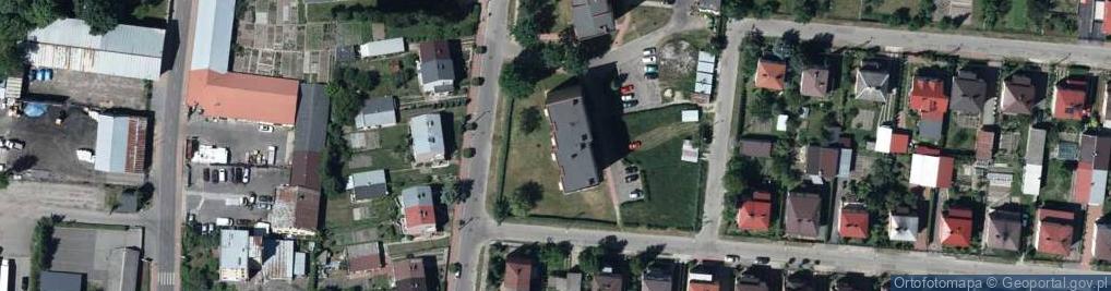 Zdjęcie satelitarne Wspólnota Mieszkaniowa Al.1000-Lecia 1, 1A w Radzyniu Podlaskim