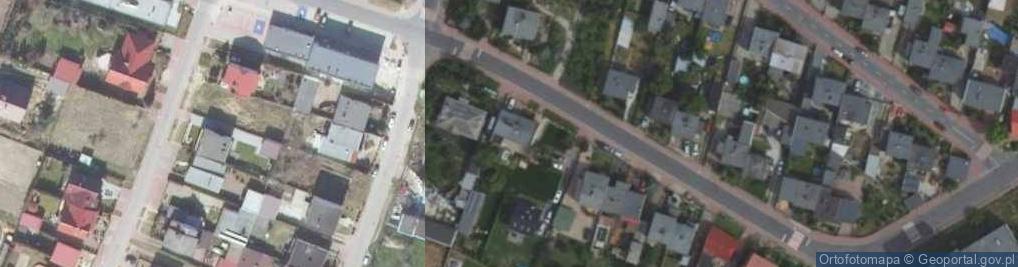 Zdjęcie satelitarne Wspólnota Mieszkaniowa Aleja Magnoliowa 2, 4 w Grodzisku WLKP.