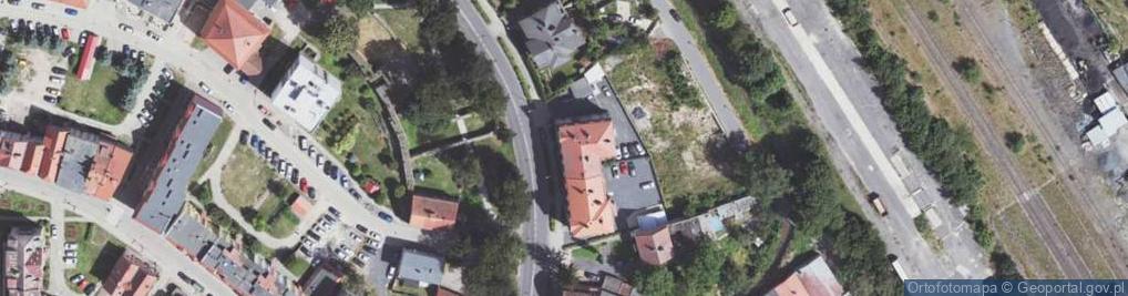 Zdjęcie satelitarne Wspólnota Mieszkaniowa Aleja Wojska Polskiego 13 we Lwówku Śląskim
