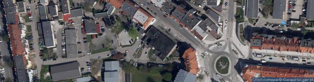 Zdjęcie satelitarne Wspólnota Mieszkaniowa Armii Krajowej 100 Zgorzelec