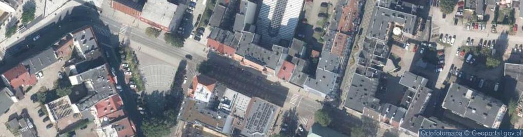 Zdjęcie satelitarne Wspólnota Mieszkaniowa Baltic Park Plaża przy ul.Uzdrowiskowej 22-24-26-28-30-32-34 w Świnoujściu