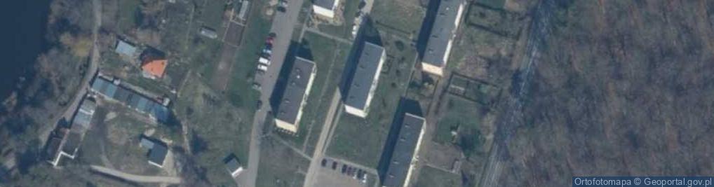 Zdjęcie satelitarne Wspólnota Mieszkaniowa BL.nr 25 Strzekęcino