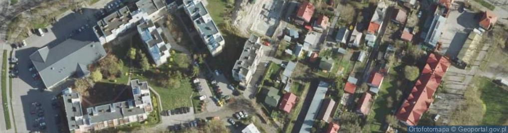 Zdjęcie satelitarne Wspólnota Mieszkaniowa Bloku nr 8 przy ul.Południowej w Chełmie