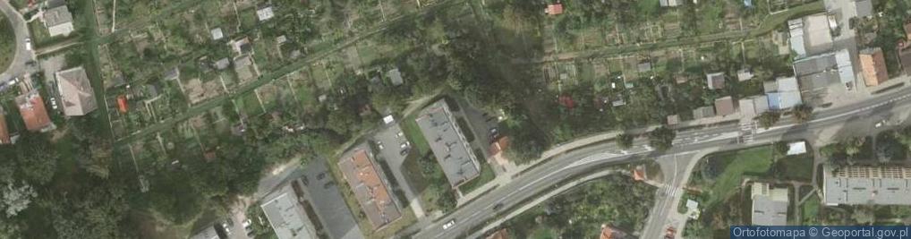 Zdjęcie satelitarne Wspólnota Mieszkaniowa Brata Alberta 9 Wilków Osiedle 59-500 Zło