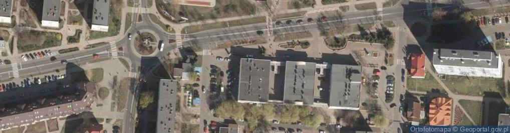 Zdjęcie satelitarne Wspólnota Mieszkaniowa Cedrowa 9-11 Lubin