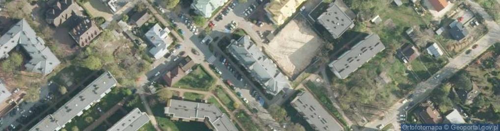 Zdjęcie satelitarne Wspólnota Mieszkaniowa Dla Nieruchomości przy ul.Sieroszewskiego 36 w Puławach