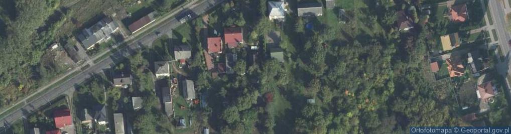 Zdjęcie satelitarne Wspólnota Mieszkaniowa Dwernickiego 43 w Hrubieszowie