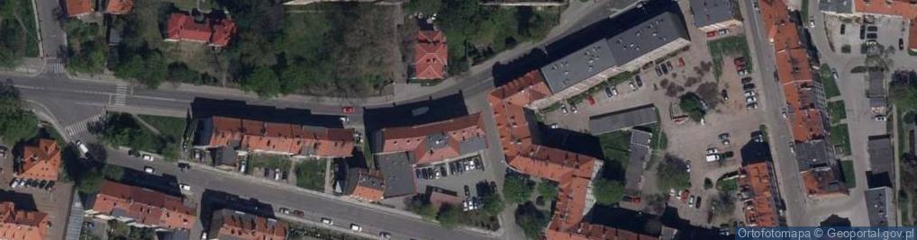 Zdjęcie satelitarne Wspólnota Mieszkaniowa Działkowa 18-20