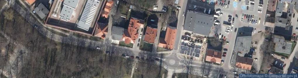 Zdjęcie satelitarne Wspólnota Mieszkaniowa Dziewiątka przy ul.Ordona 9 w Szczecinku