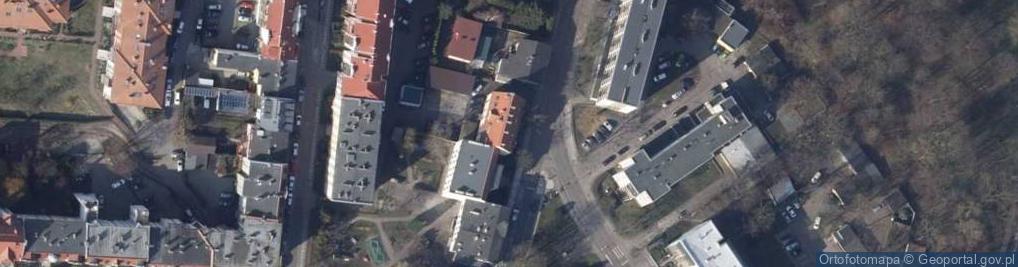 Zdjęcie satelitarne Wspólnota Mieszkaniowa Dziwna 11 Dziwnów