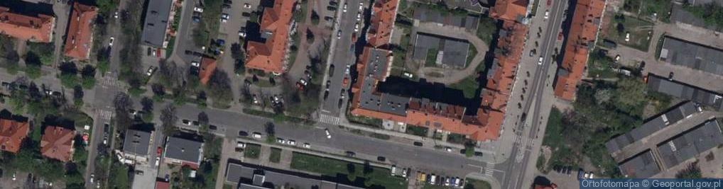 Zdjęcie satelitarne Wspólnota Mieszkaniowa E.Orzeszkowej 42