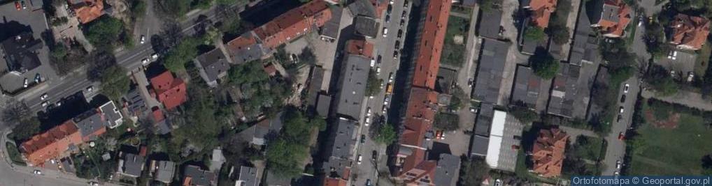 Zdjęcie satelitarne Wspólnota Mieszkaniowa Głogowska 21